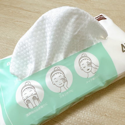 使い捨て洗顔タオル/セリア/クレンジングタオルを使ったクチコミ(4枚目)