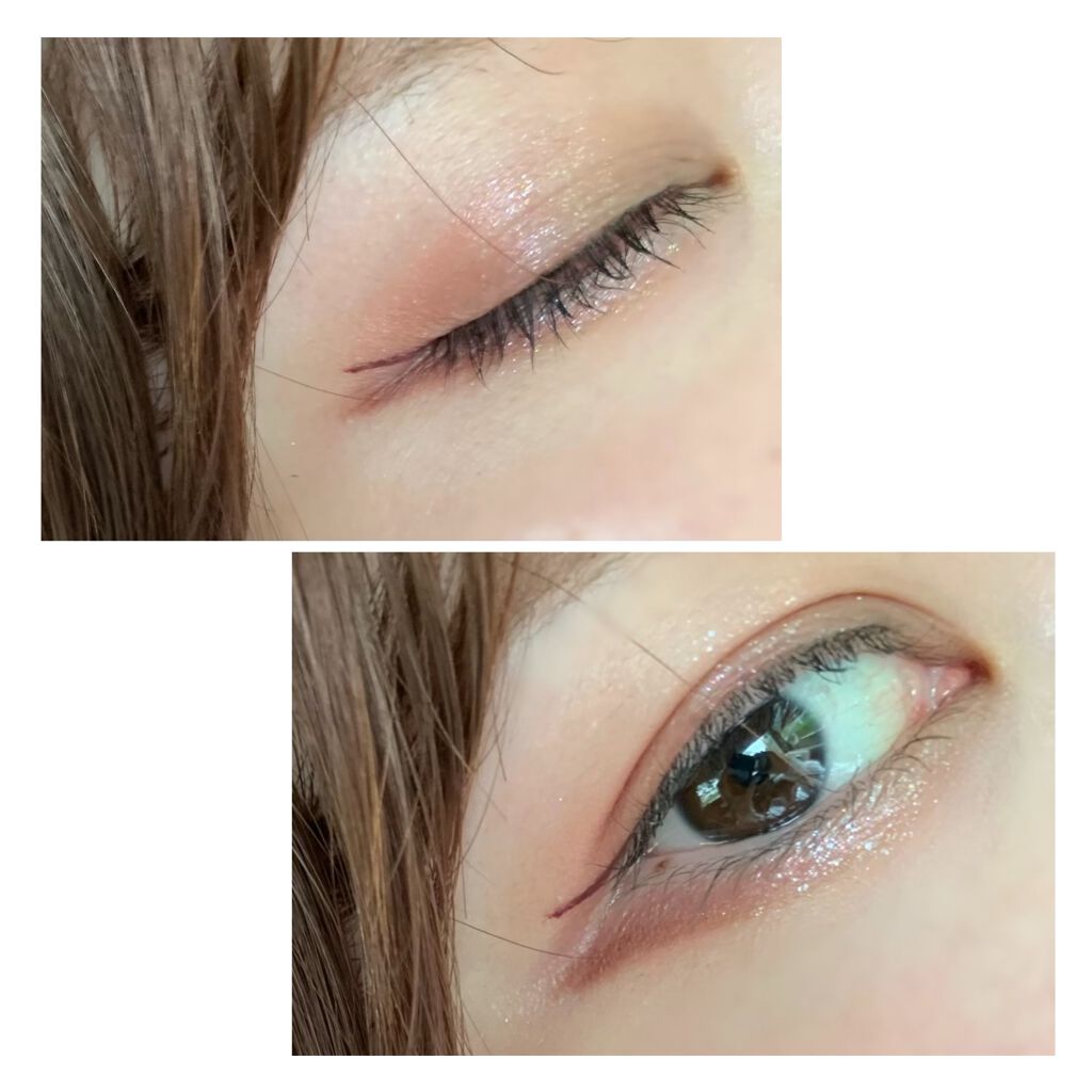 スキルレスライナー/LUMIURGLAS/リキッドアイライナーを使ったクチコミ（2枚目）