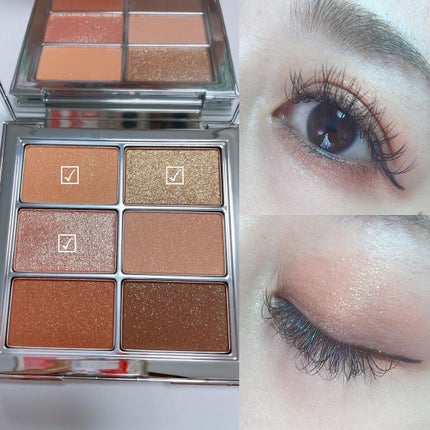 アイ ヴィーガン シアーパレット/AMUSE/アイシャドウパレットを使ったクチコミ(5枚目)