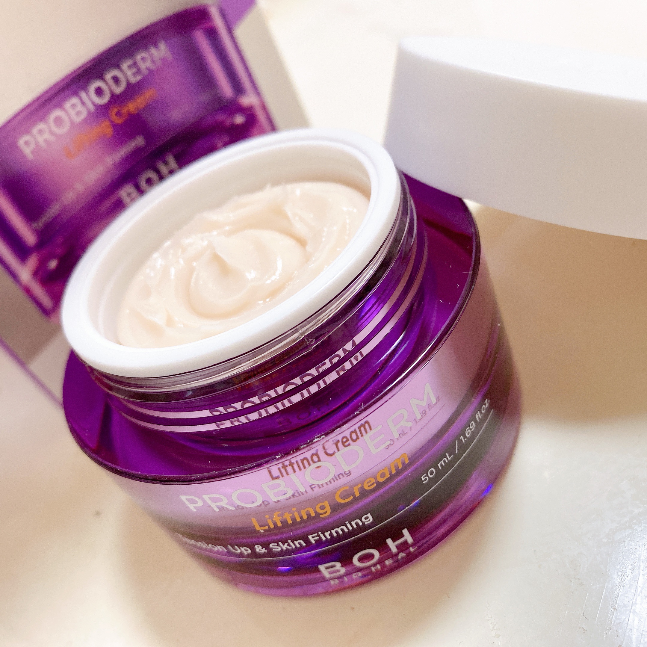 プロバイオダーム リフティング クリーム/BIOHEAL BOH/フェイスクリームを使ったクチコミ（2枚目）