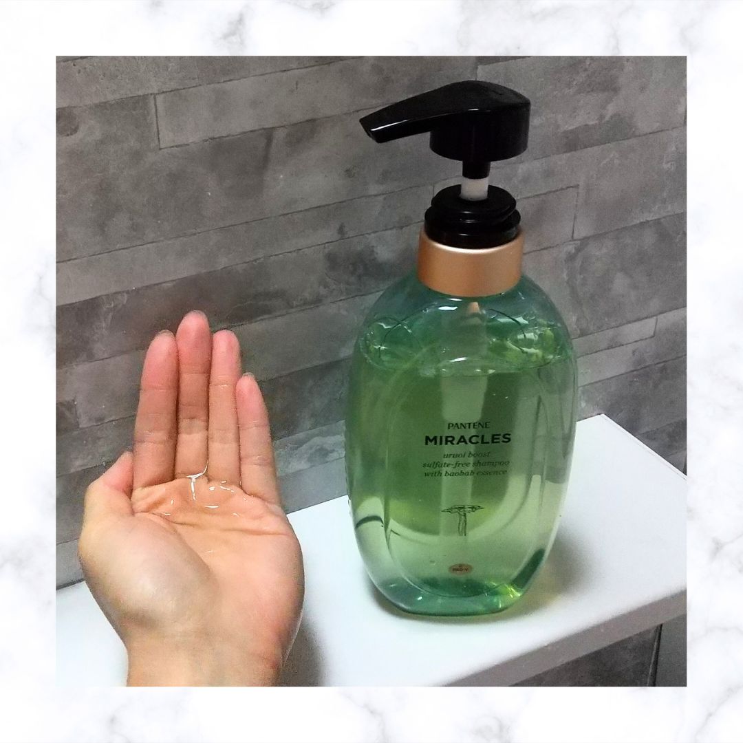 ミラクルズ うるおいブースト シャンプー/トリートメント/パンテーン/市販シャンプーを使ったクチコミ（2枚目）