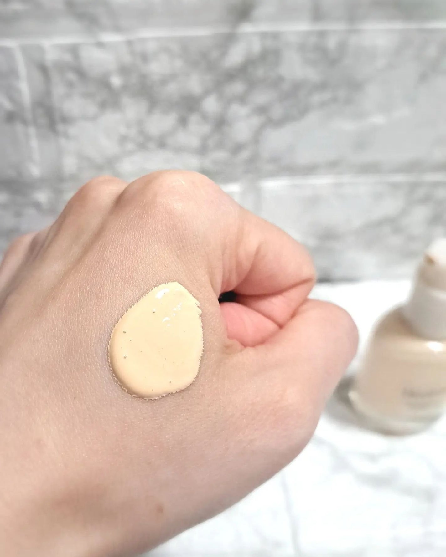 Skin breathing foundation Glow/Healus/リキッドファンデーションを使ったクチコミ(4枚目)