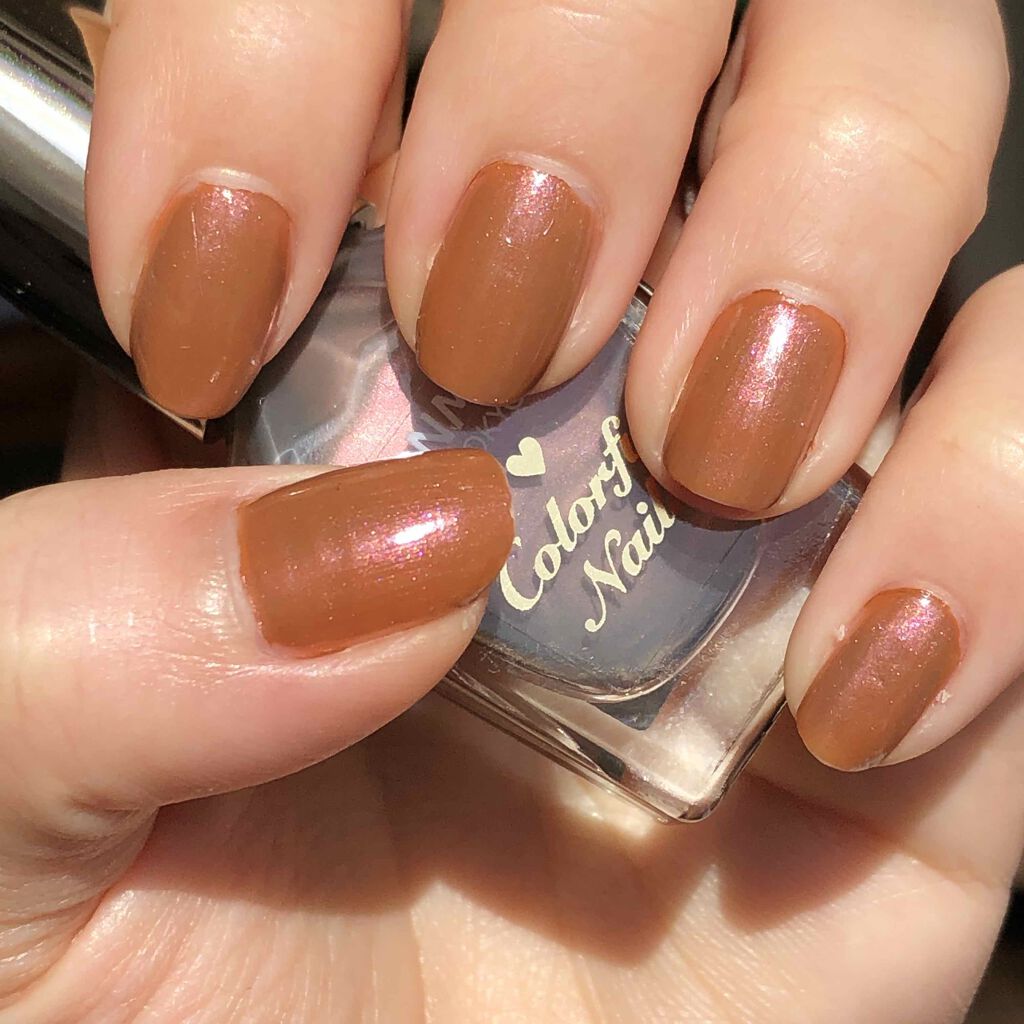 カラフルネイルズ/キャンメイク/マニキュアを使ったクチコミ（2枚目）