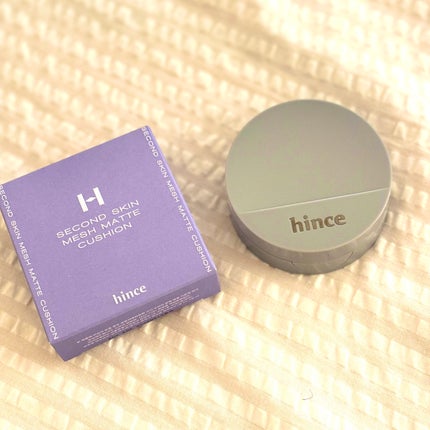 セカンドスキンメッシュマットクッション/hince/クッションファンデーションを使ったクチコミ(1枚目)