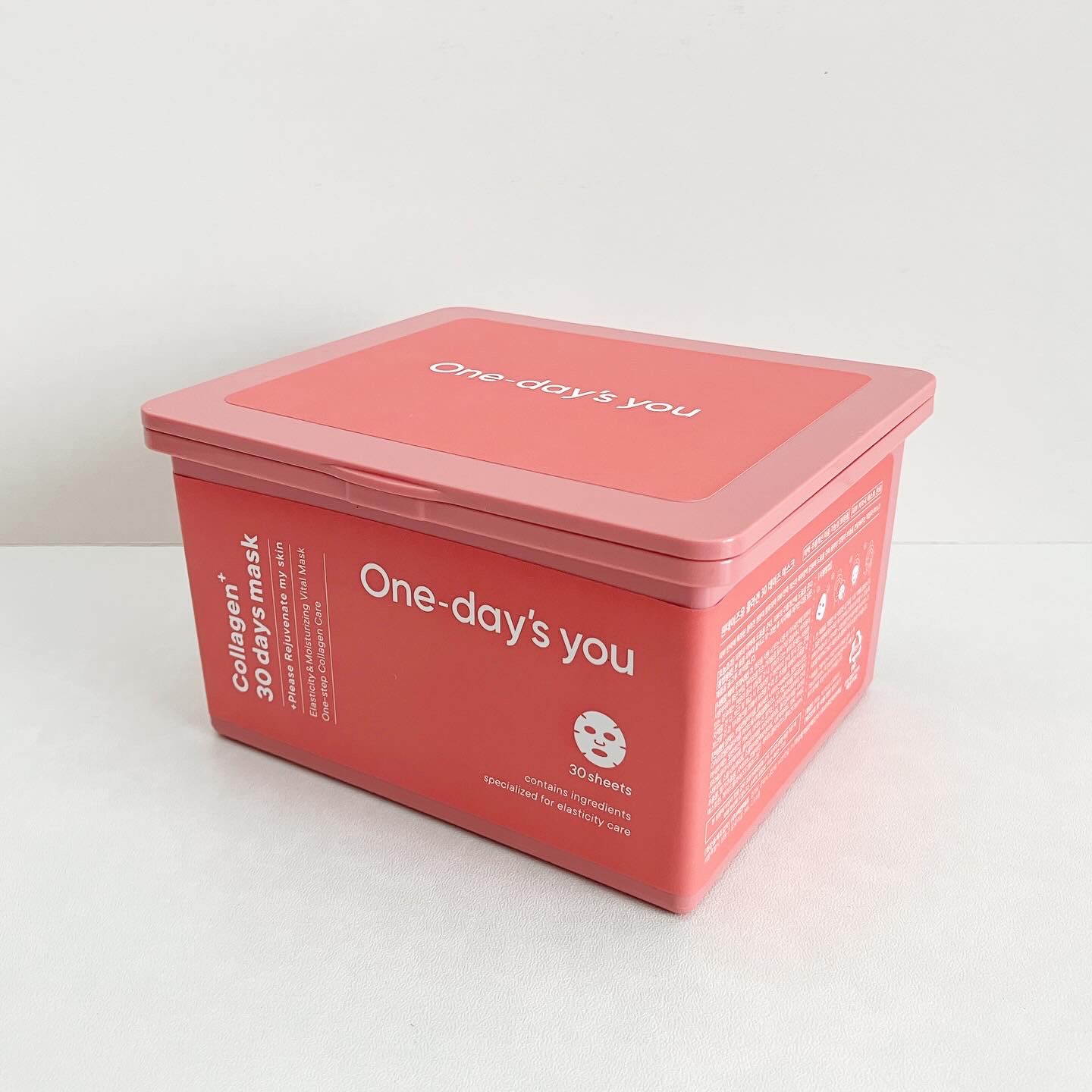 コラーゲン30daysマスク/One-day's you/シートマスク・パックを使ったクチコミ（2枚目）