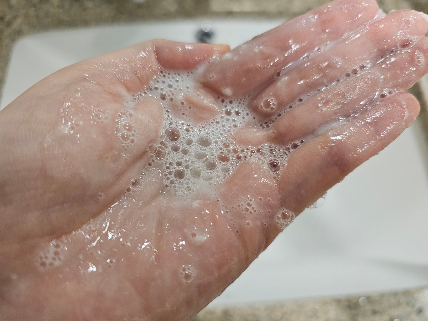 グリーンオートクレンジングホイップ/THE A'VVE/その他洗顔料を使ったクチコミ(2枚目)