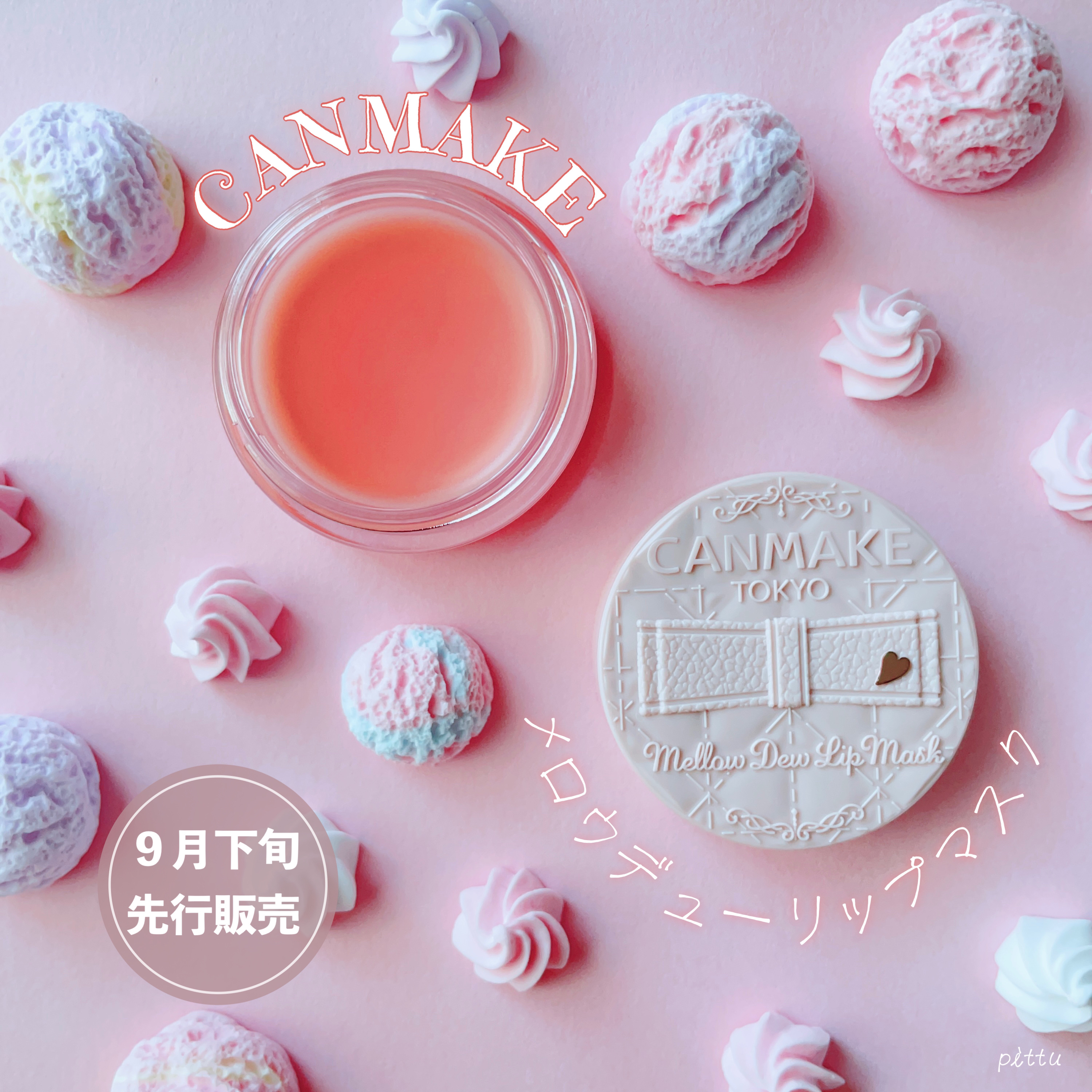 メロウデューリップマスク/キャンメイク/リップマスクを使ったクチコミ（1枚目）