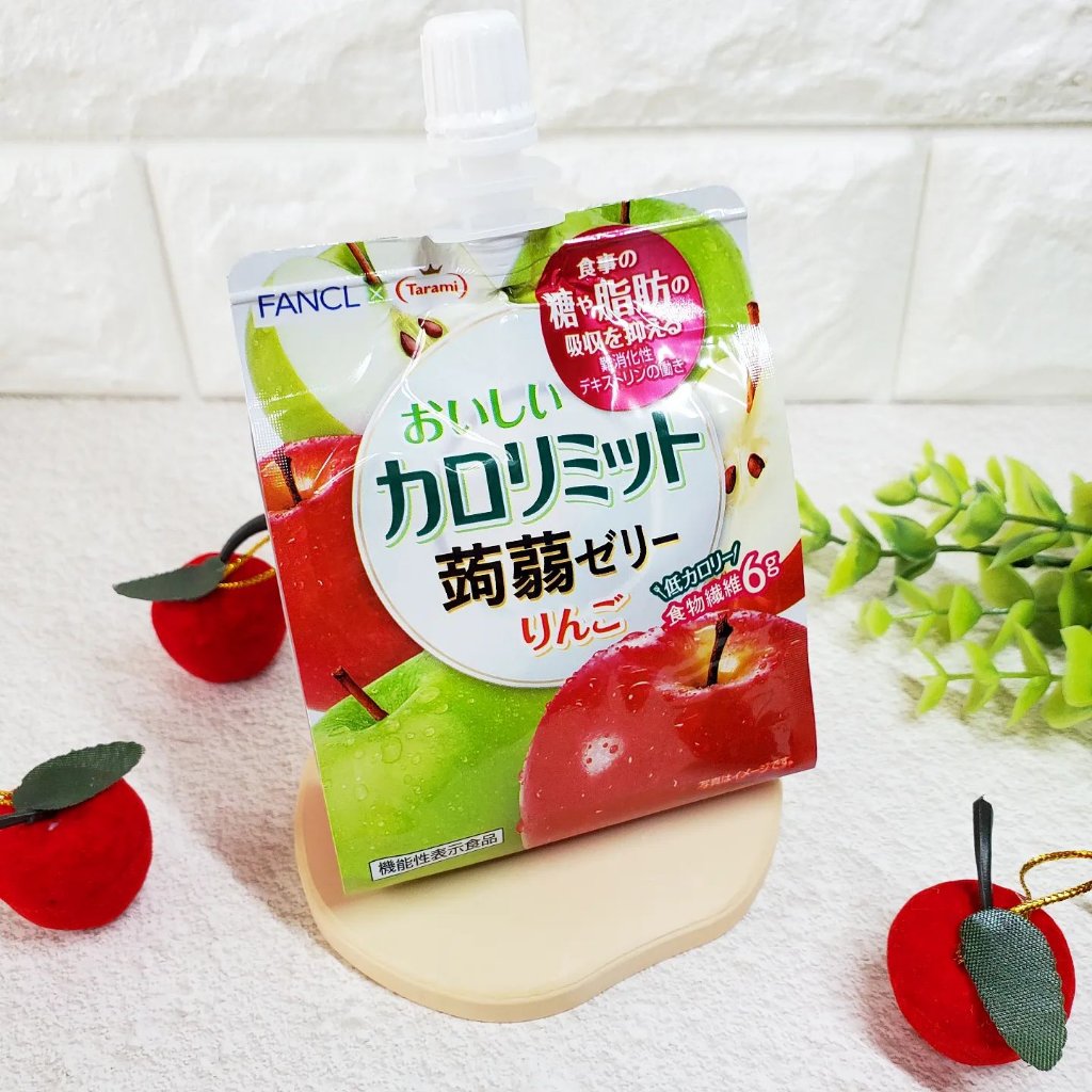 カロリミット 蒟蒻ゼリー りんご/たらみ/ゼリー飲料を使ったクチコミ（1枚目）