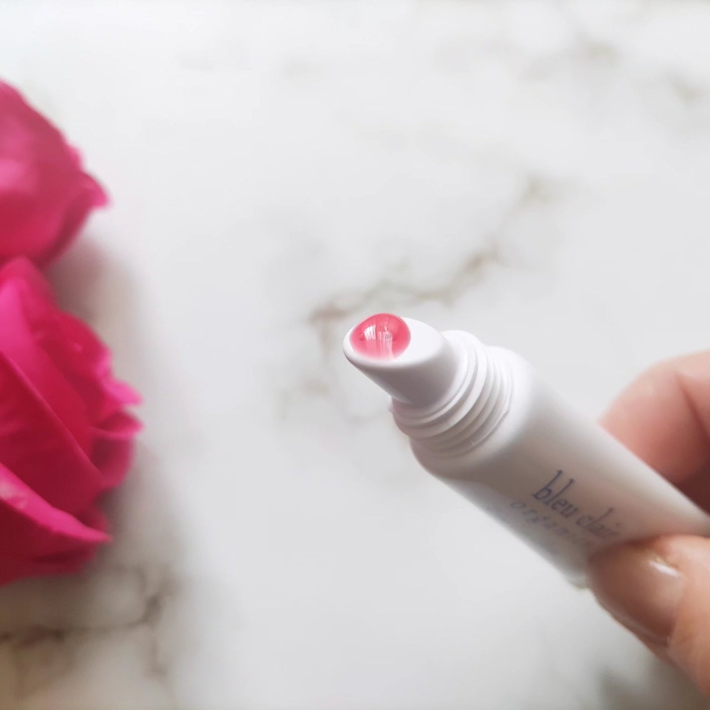 ローズリップグロス オーガニックレッド/ブルークレール/リップグロスを使ったクチコミ(2枚目)