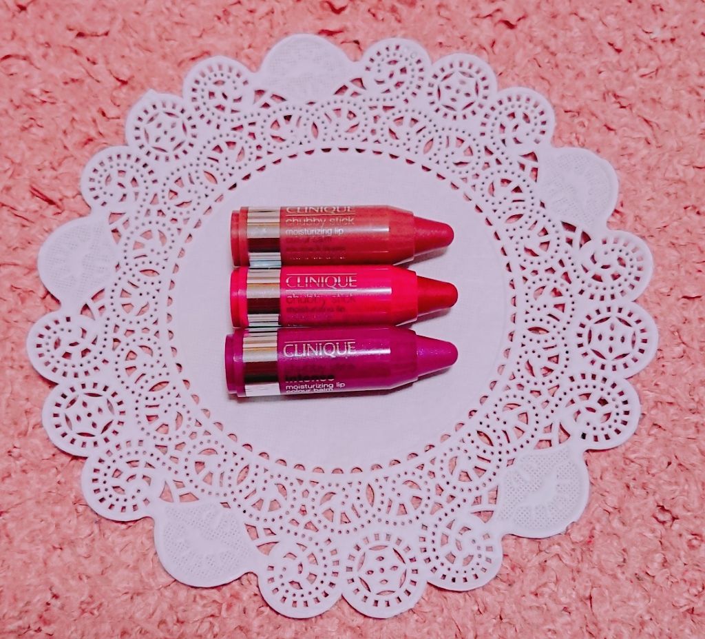 チャビー スティック インテンス モイスチャライジング リップ カラーバーム/CLINIQUE/口紅を使ったクチコミ（1枚目）