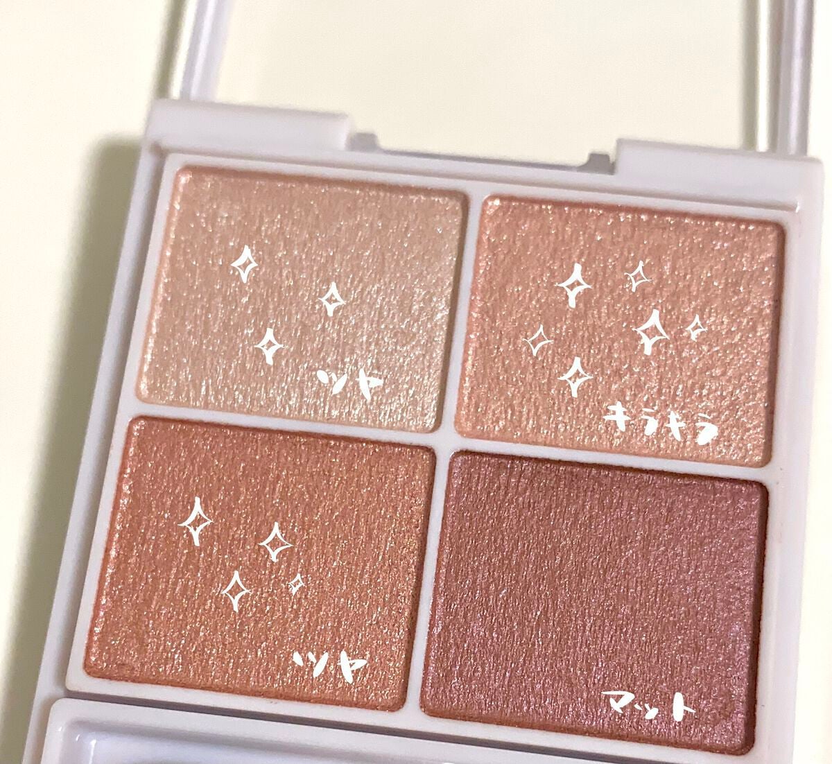 シルキースフレアイズ/キャンメイク/アイシャドウパレットを使ったクチコミ(2枚目)