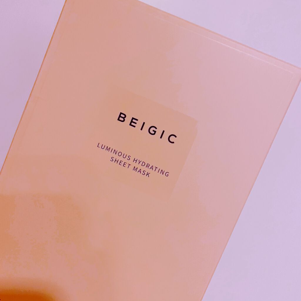 ルミナスハイドレーティングシートマスク/BEIGIC/シートマスク・パックを使ったクチコミ（2枚目）