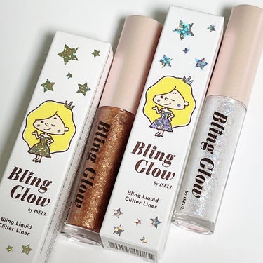 ブリンリキッドグリッターライナー 02 ルミネス/BLING GLOW/リキッドアイシャドウを使ったクチコミ（1枚目）