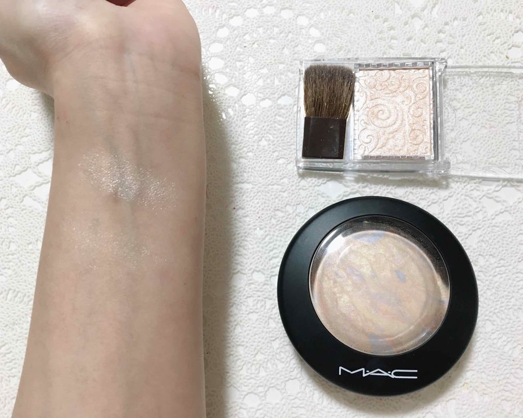 パールグロウハイライト/CEZANNE/パウダーハイライトを使ったクチコミ(2枚目)