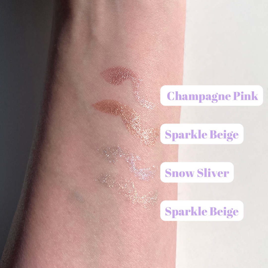 リキッドアイライナー ビジューグリッターエディション スノウシルバー/ラブ・ライナー/リキッドアイライナーを使ったクチコミ（2枚目）