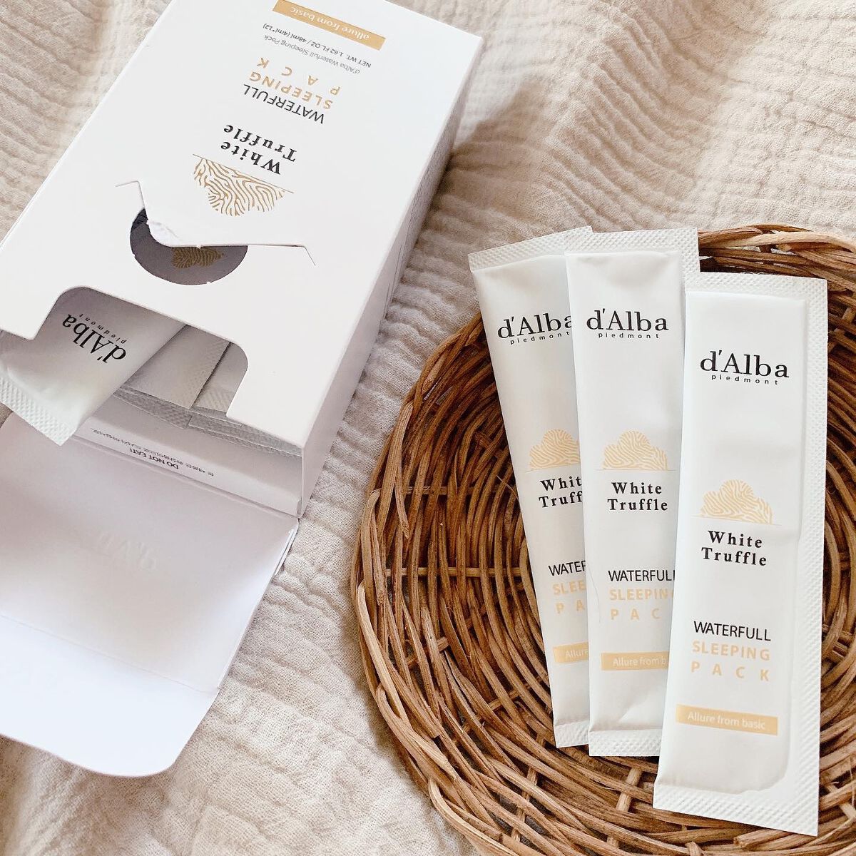 ホワイトトリュフウォータフルヴィーガンスリーピングパック/ダルバ/シートマスク・パックを使ったクチコミ(2枚目)