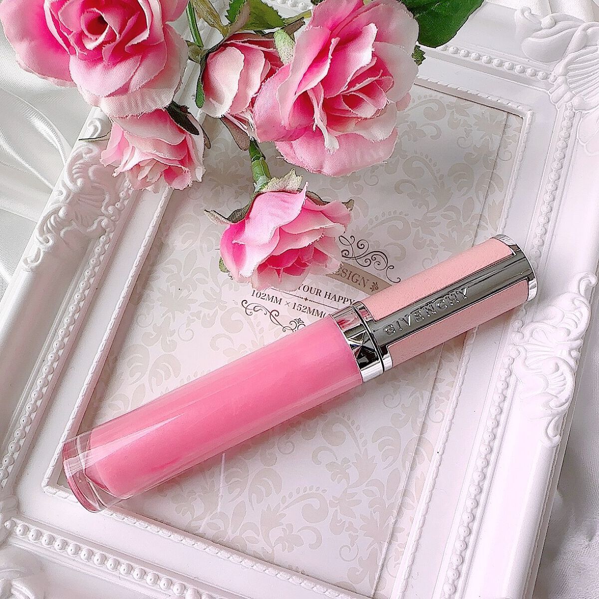 ローズ・パーフェクト・リキッド/GIVENCHY/口紅を使ったクチコミ(1枚目)