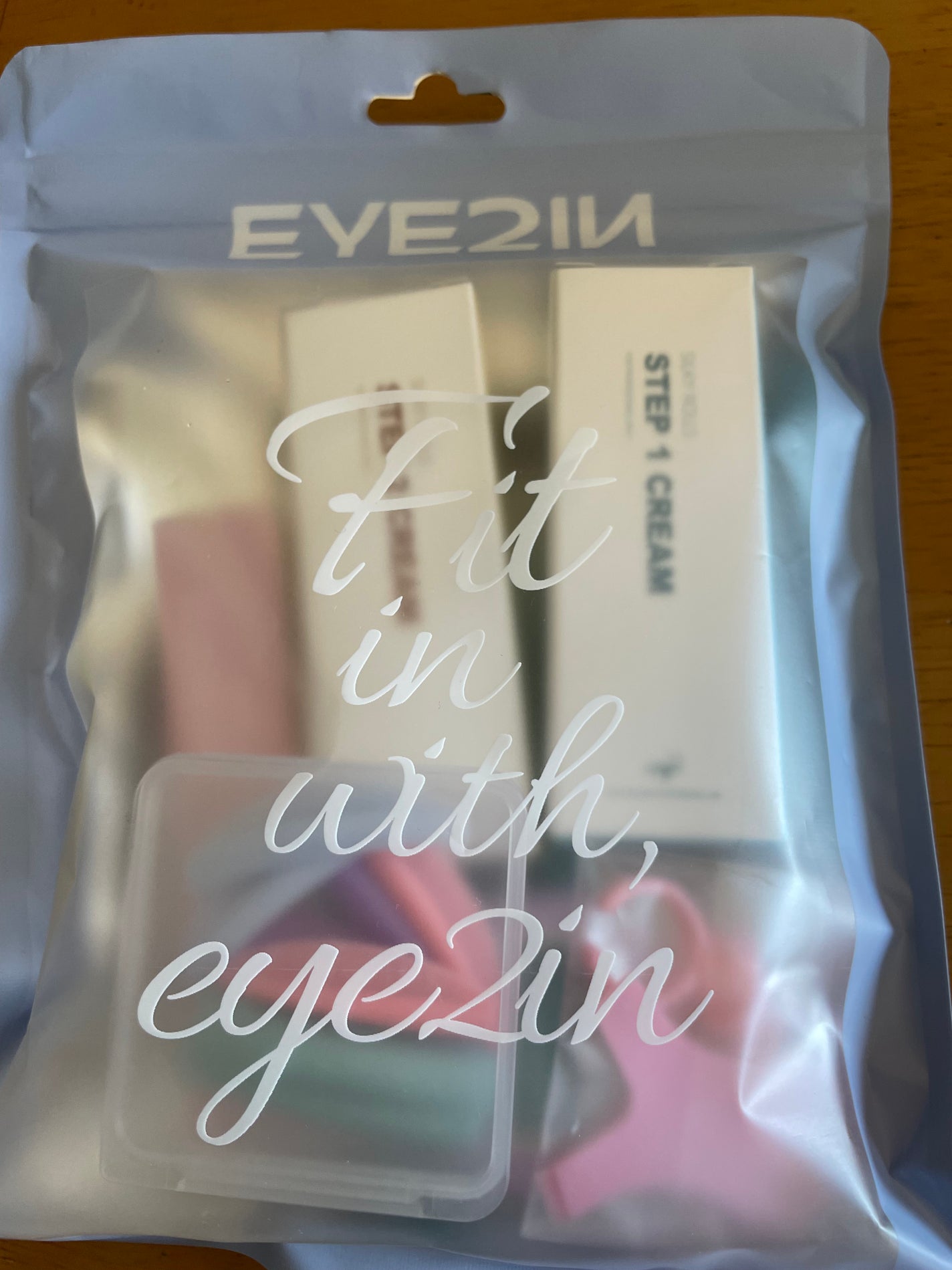 低刺激セルフまつげパーマ9種セット/EYE2IN/その他キットセットを使ったクチコミ(1枚目)