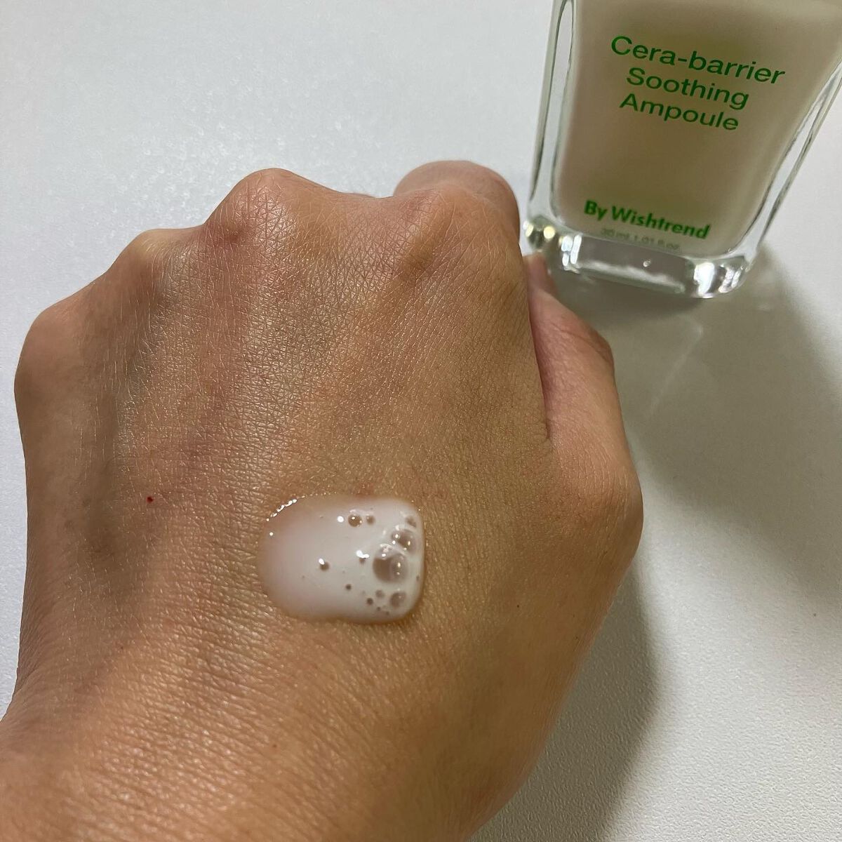セラバリアスージングアンプル/By Wishtrend/美容液を使ったクチコミ（2枚目）