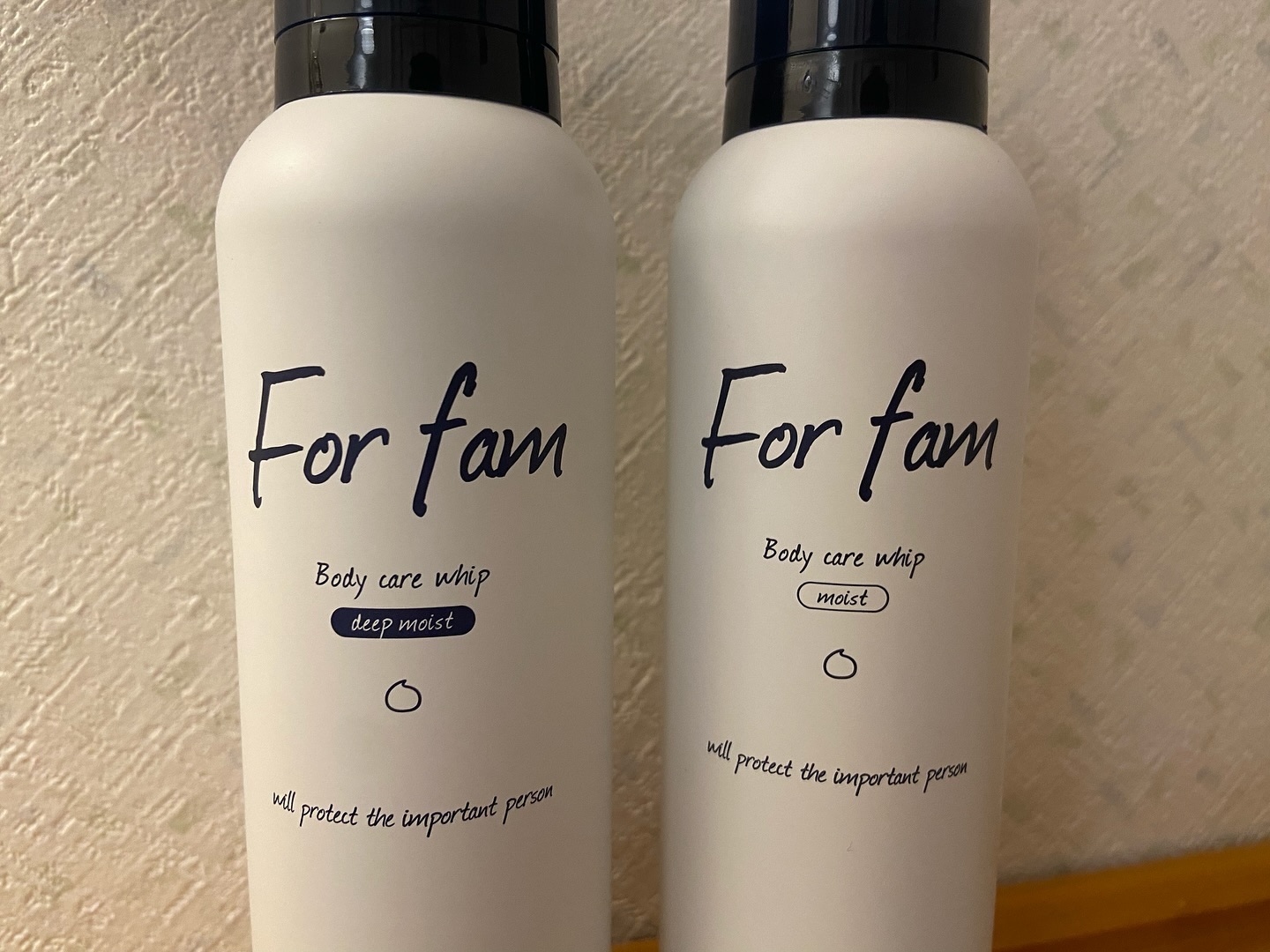 フォーファム　全身保湿ケアホイップ　ディープモイスト/For fam/ボディクリームを使ったクチコミ（2枚目）