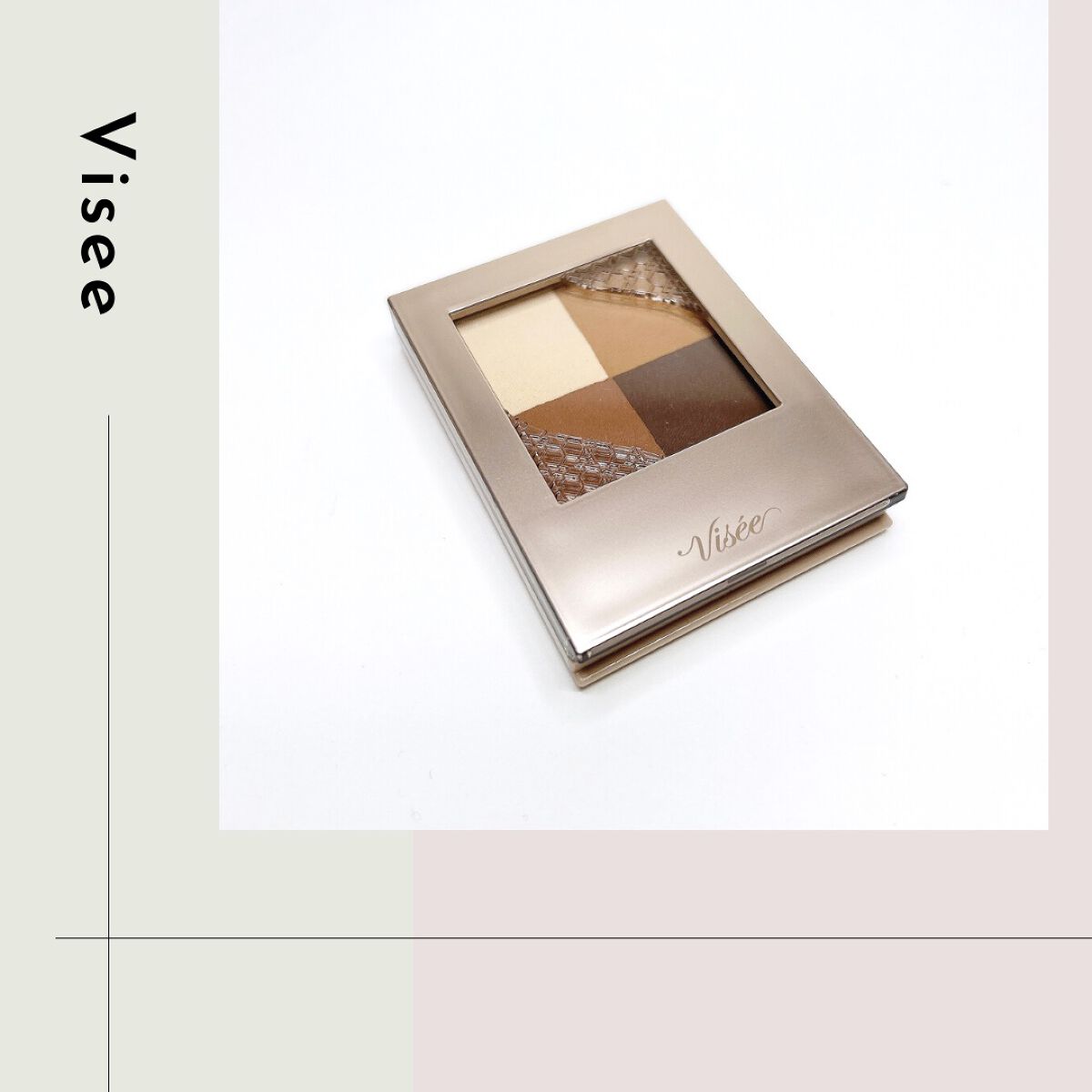 ニュアンス マット クリエイター BE-1 センシュアルベージュ/Visée/アイシャドウパレットを使ったクチコミ（1枚目）