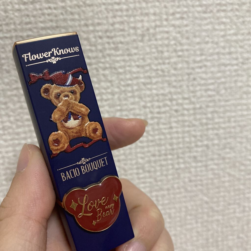 Love Bear マットリップスティック/FlowerKnows/口紅を使ったクチコミ（1枚目）