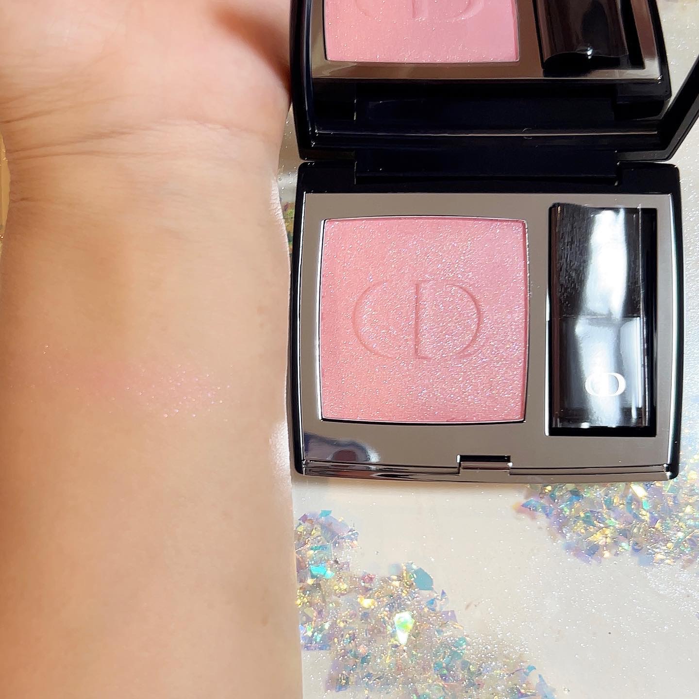 【旧】ディオールスキン ルージュ ブラッシュ/Dior/パウダーチークを使ったクチコミ（2枚目）