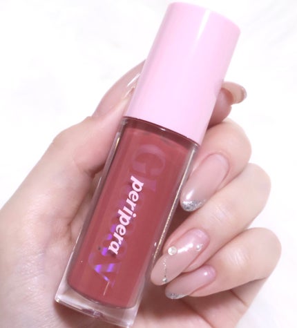 インク グラスティング リップ グロス 03 チリング ロージー(CHILLING ROSY)/PERIPERA/リップグロスを使ったクチコミ(1枚目)