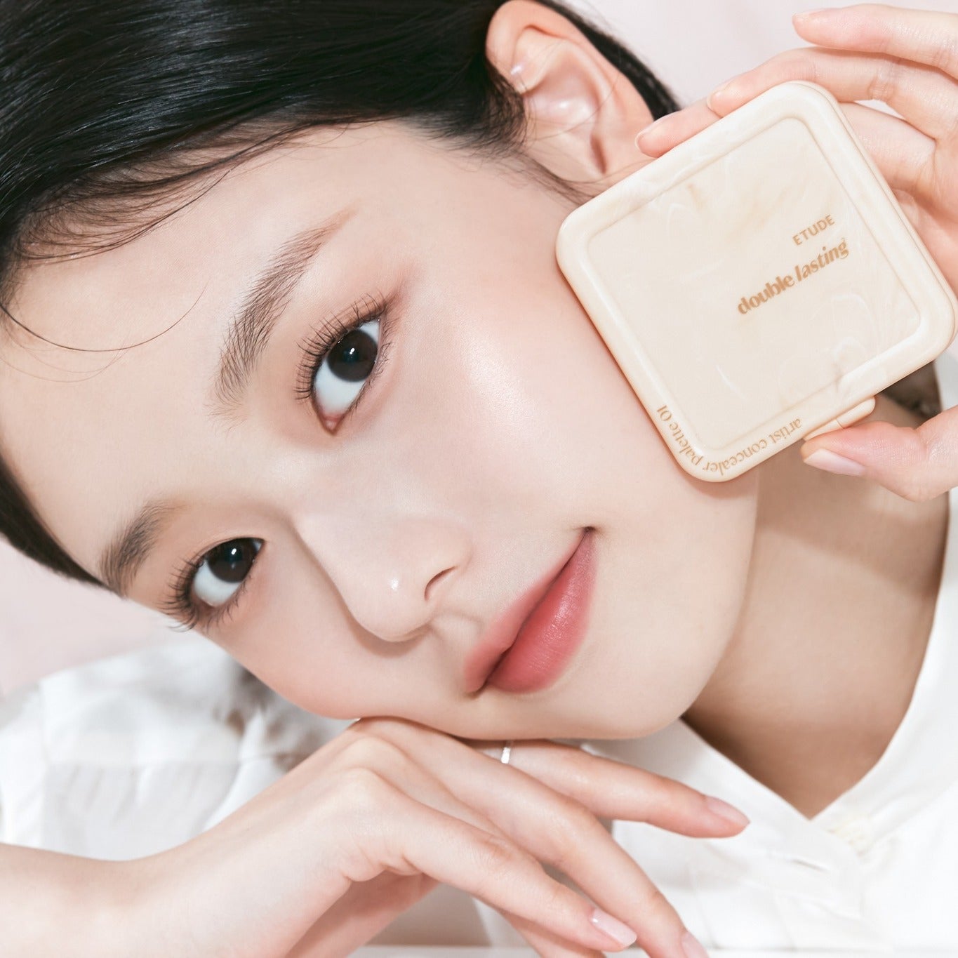 ダブルラスティング コンシーラーパレット/ETUDE/パレットコンシーラーを使ったクチコミ(3枚目)