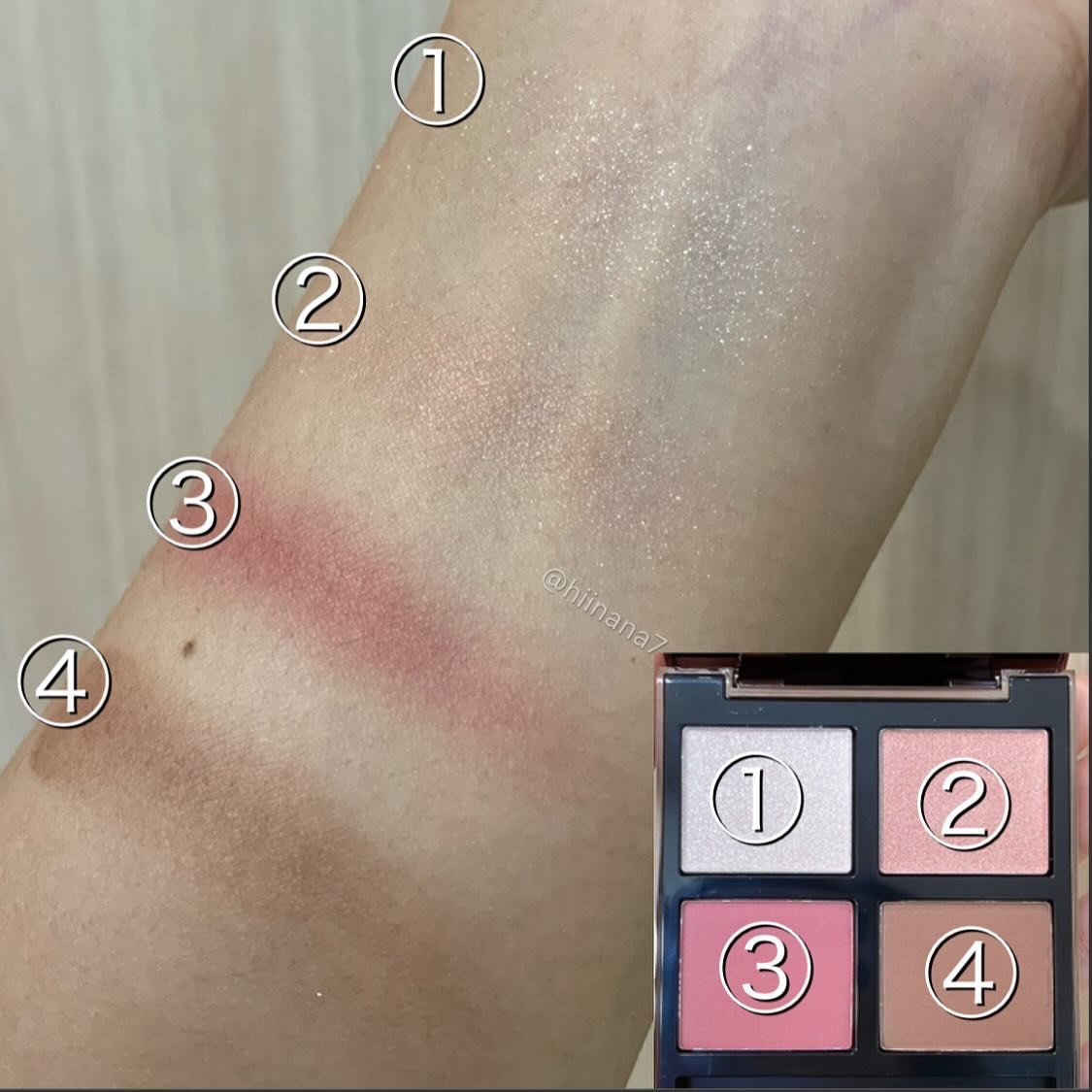 アイ カラー クォード/TOM FORD BEAUTY/アイシャドウパレットを使ったクチコミ（2枚目）