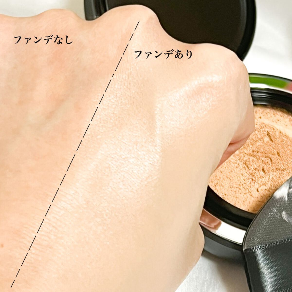 ロングウェアクッションファンデーション/V&Aビューティー/クッションファンデーションを使ったクチコミ(3枚目)