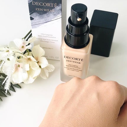 ゼン ウェア フルイド/DECORTÉ/リキッドファンデーションを使ったクチコミ(4枚目)