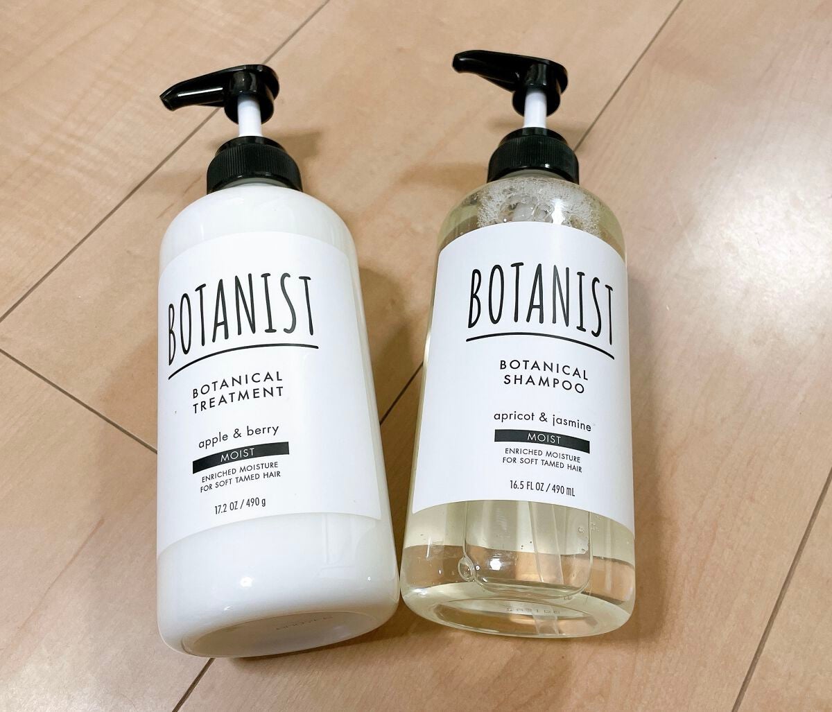 ボタニカルシャンプー/トリートメント(モイスト) /BOTANIST/シャンプー・コンディショナーを使ったクチコミ(1枚目)