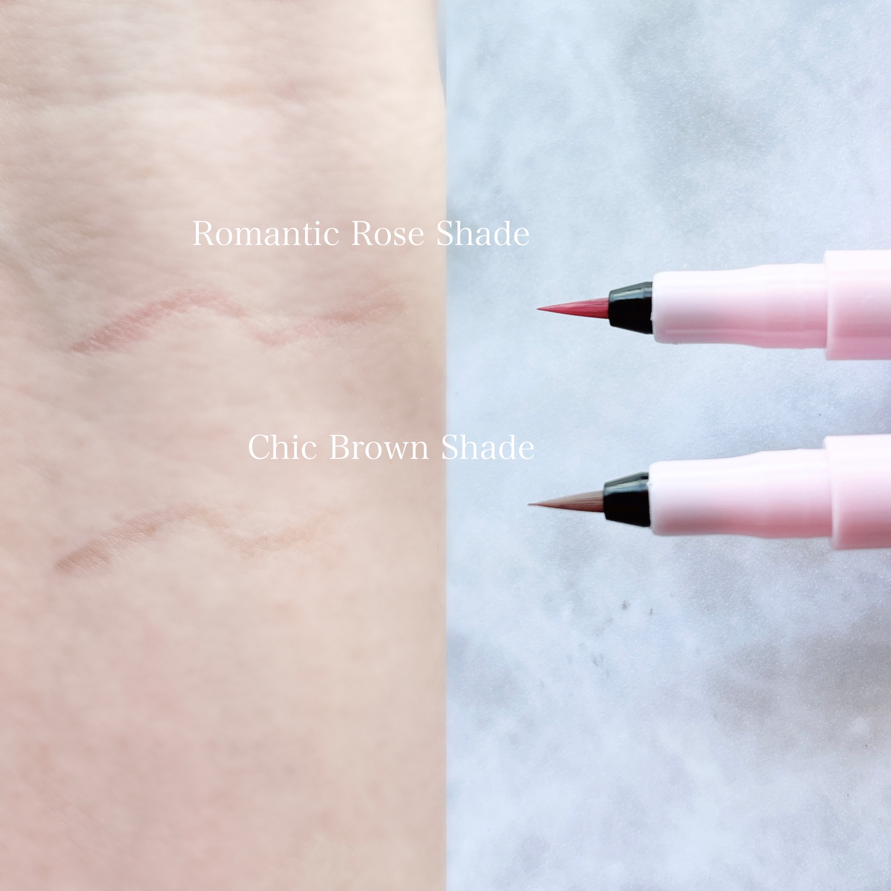 シェード＆ムードアイライナー CHIC BROWN SHADE/Milk Touch/リキッドアイライナーを使ったクチコミ（2枚目）