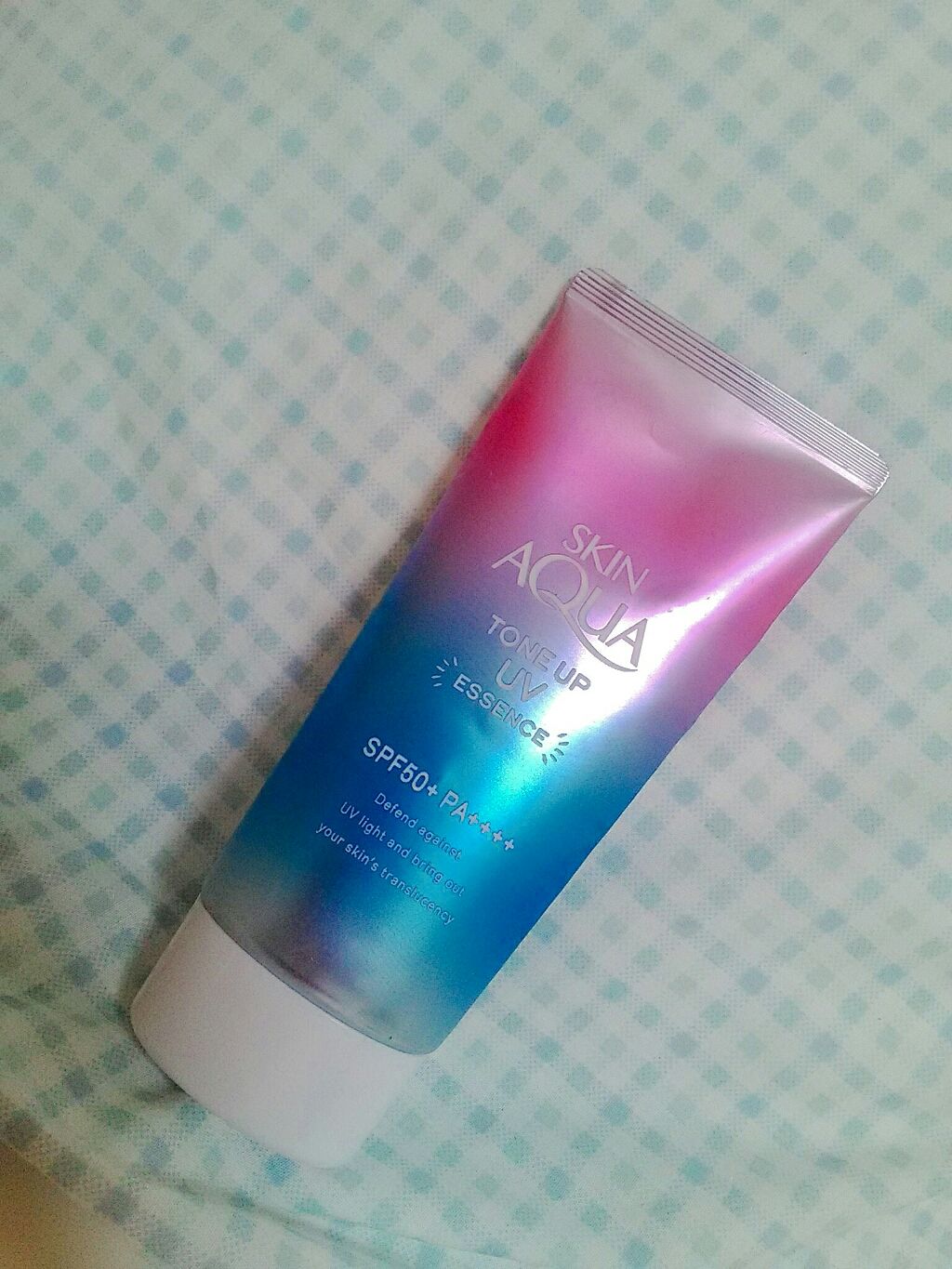 スキンアクア トーンアップUVエッセンス/スキンアクア/日焼け止めクリームを使ったクチコミ（1枚目）