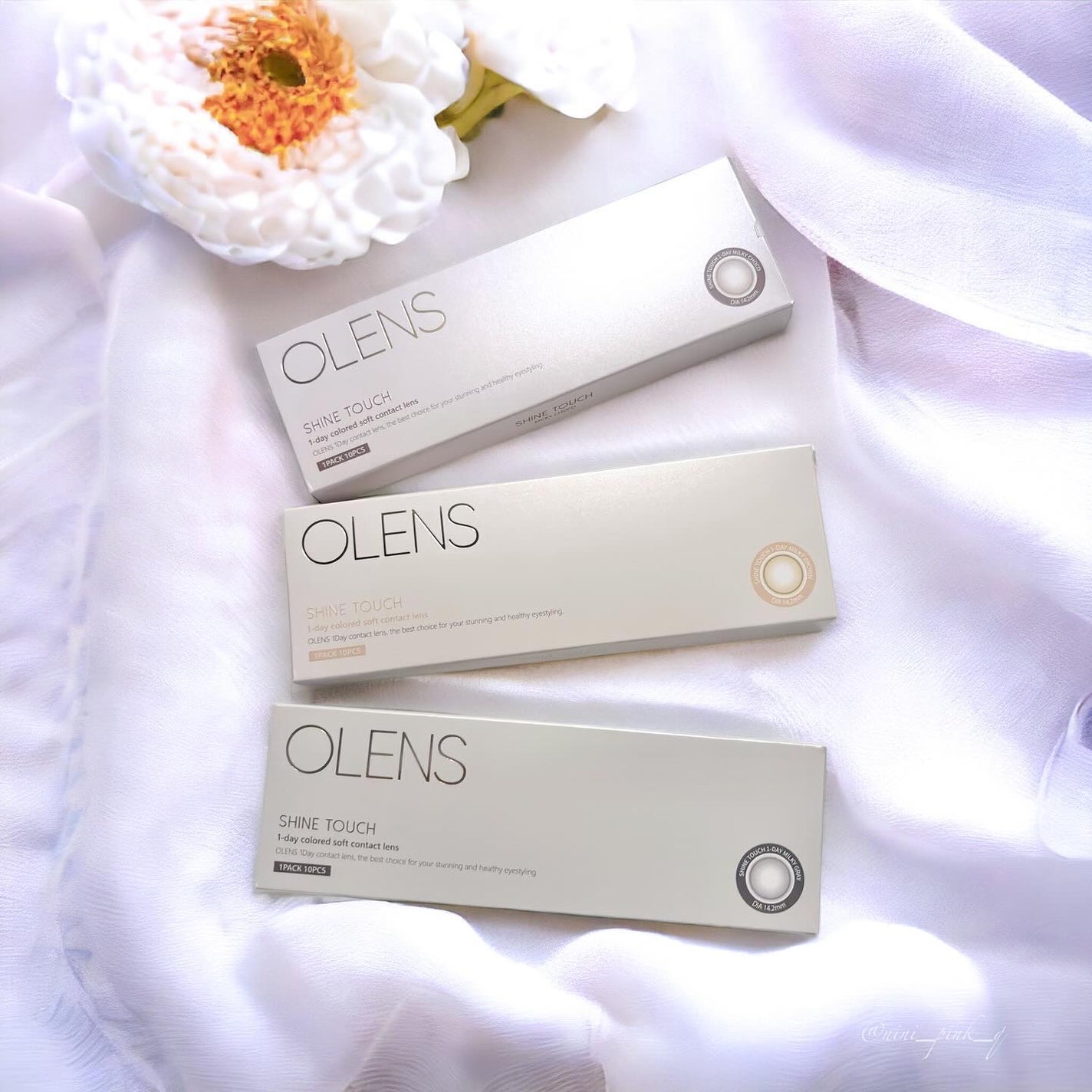 ShineTouch 1day/OLENS/ワンデー(1DAY)カラコンを使ったクチコミ(8枚目)