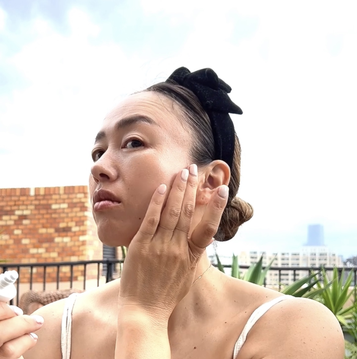 ミルクシスルリペアシカサンスクリーンプラス/BANOBAGI/日焼け止めミルクを使ったクチコミ（2枚目）