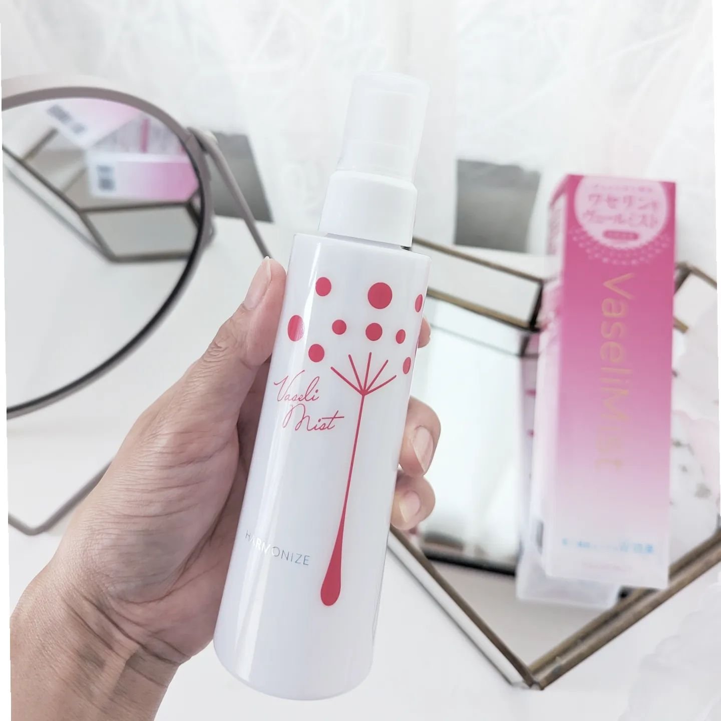 ハーモナイズワセリミスト/黒龍堂/ミスト状化粧水を使ったクチコミ（3枚目）