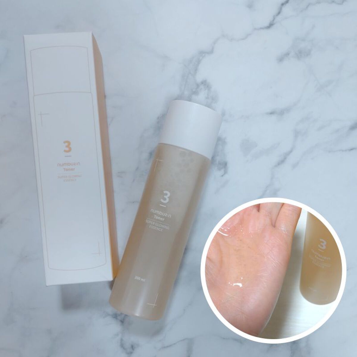 3番 うるツヤ発酵トナー/numbuzin/化粧水を使ったクチコミ(1枚目)