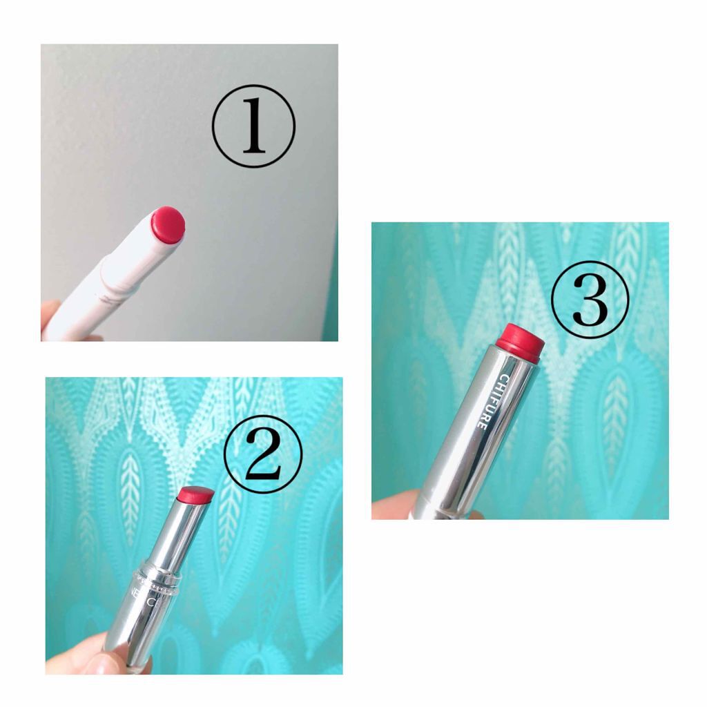 ラスティンググロスリップ/CEZANNE/口紅を使ったクチコミ（2枚目）