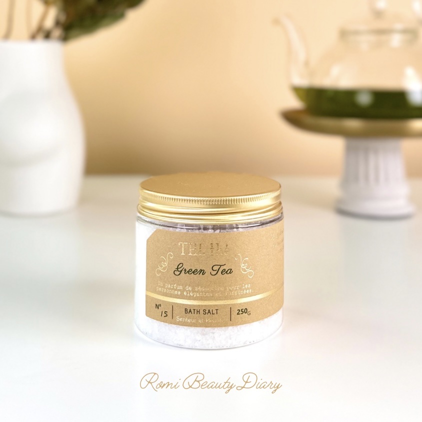バスソルト グリーンティー/サンタール・エ・ボーテ/無機塩系入浴剤を使ったクチコミ（1枚目）