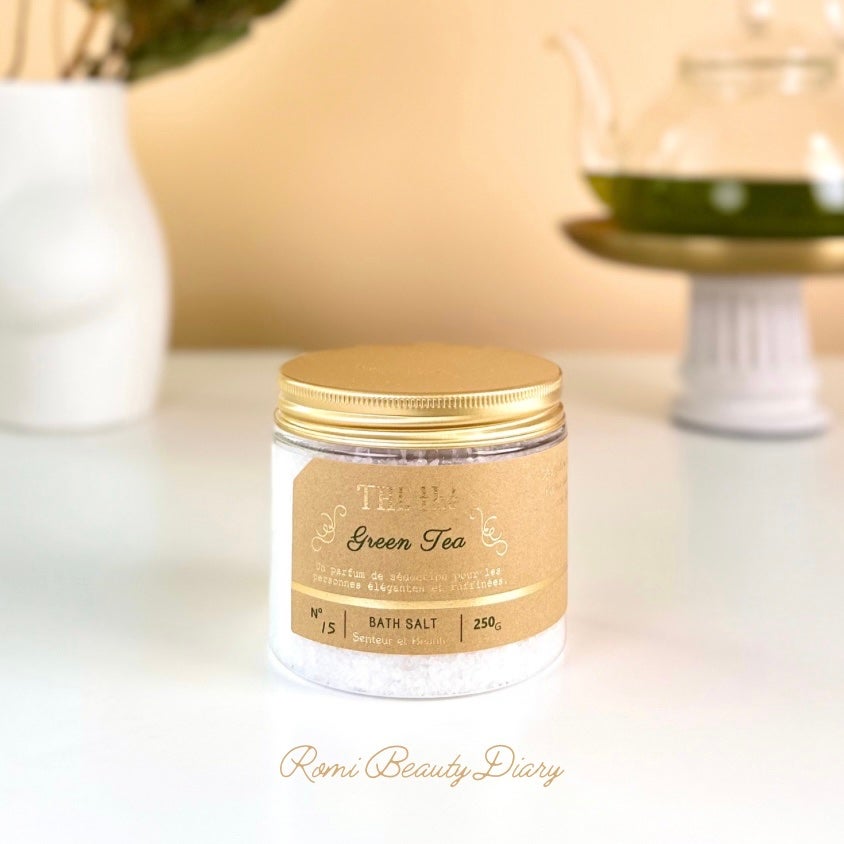 バスソルト グリーンティー/サンタール・エ・ボーテ/無機塩系入浴剤を使ったクチコミ(1枚目)