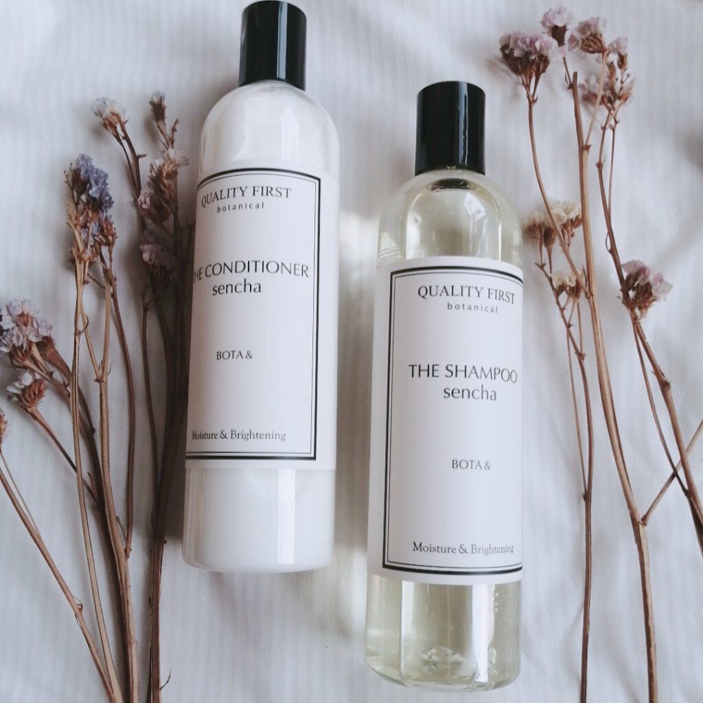 ボタアンド ザ シャンプー <sencha>/クオリティファースト/市販シャンプーを使ったクチコミ（1枚目）