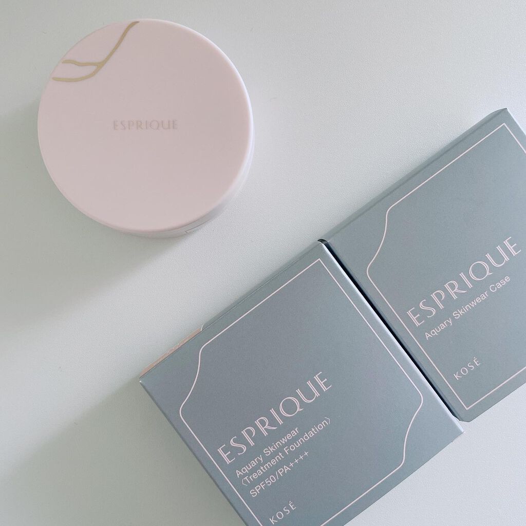 アクアリースキンウェア/ESPRIQUE/クッションファンデーションを使ったクチコミ（1枚目）