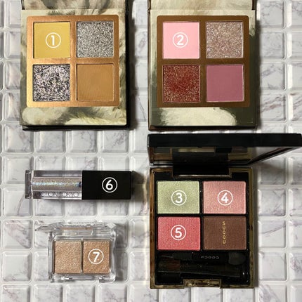 ジュエリーシャドウベール/キャンメイク/アイシャドウパレットを使ったクチコミ(7枚目)