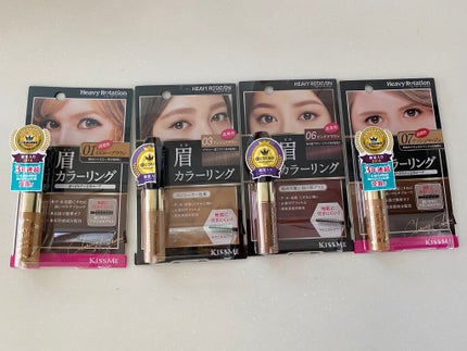 カラーリングアイブロウ/ヘビーローテーション/眉マスカラを使ったクチコミ(5枚目)