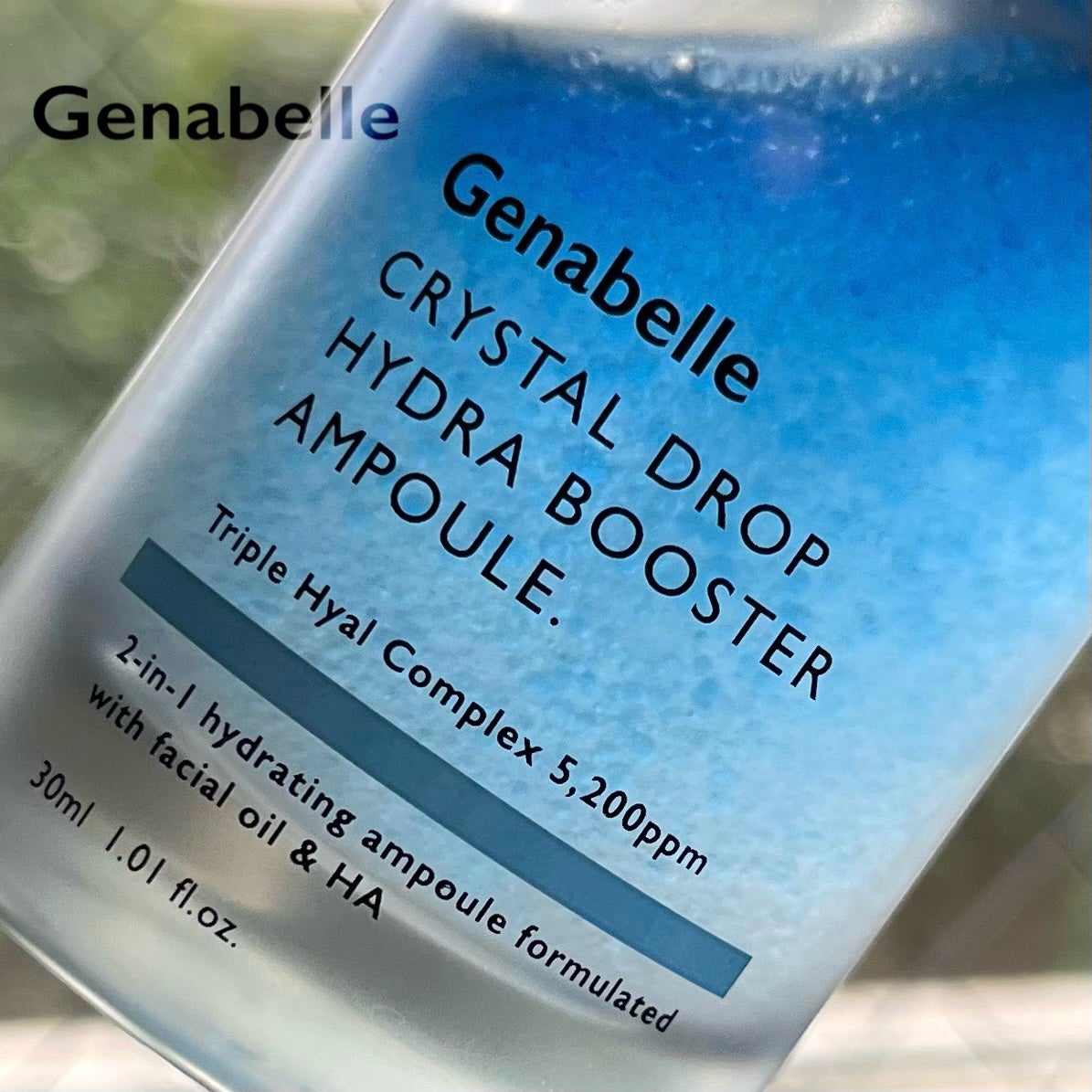 クリスタルドロップハイドラブースターアンプル/Genabelle/美容液を使ったクチコミ(1枚目)