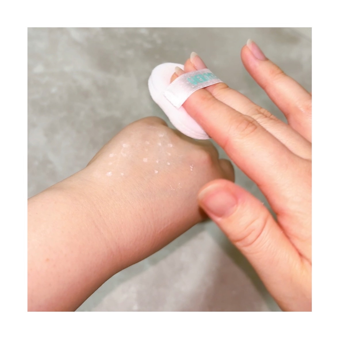 ノーセバムミントブラーパウダー /Vertty/ルースパウダーを使ったクチコミ（3枚目）