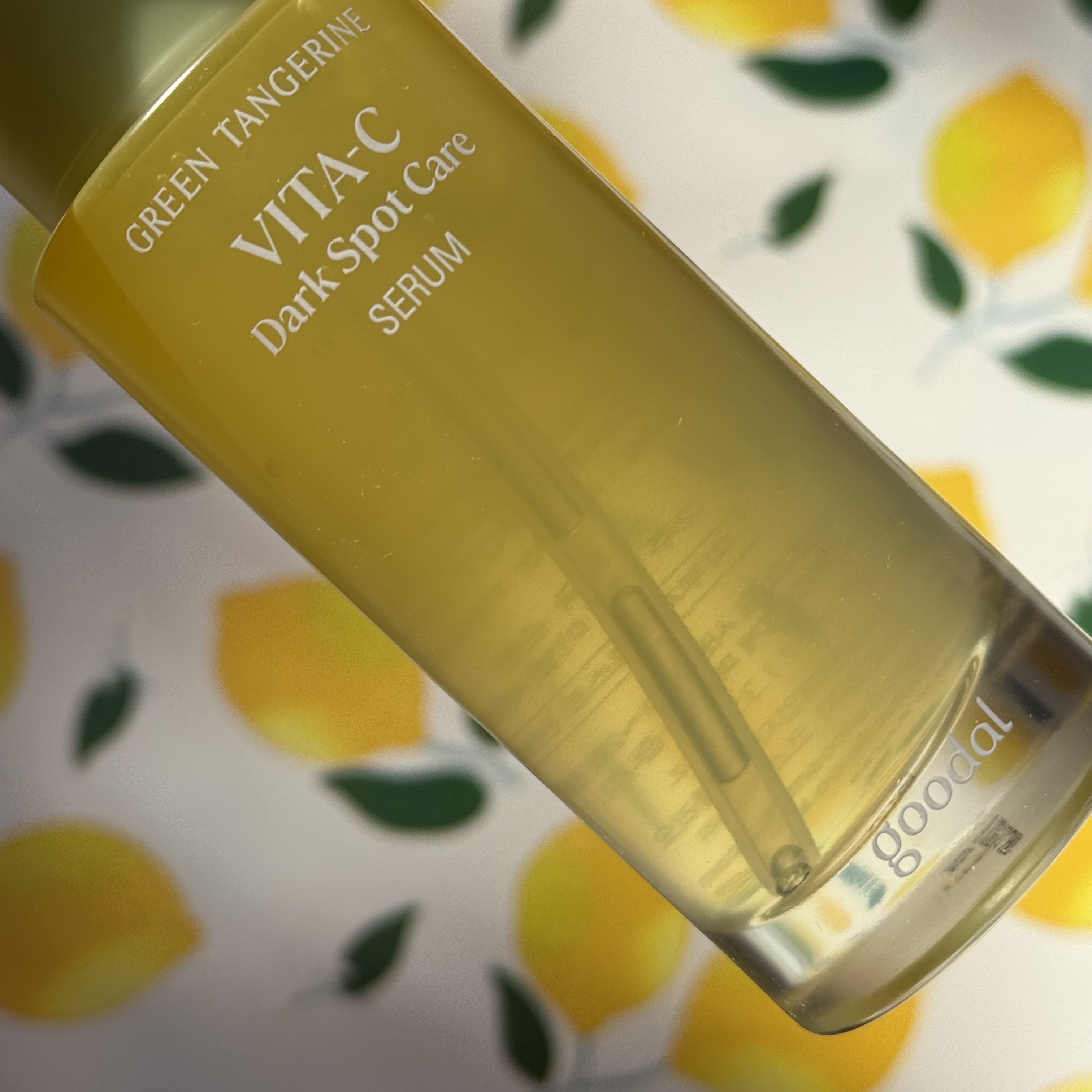 グリーンタンジェリン ビタC ダークスポットケアセラム/goodal/美容液を使ったクチコミ（3枚目）