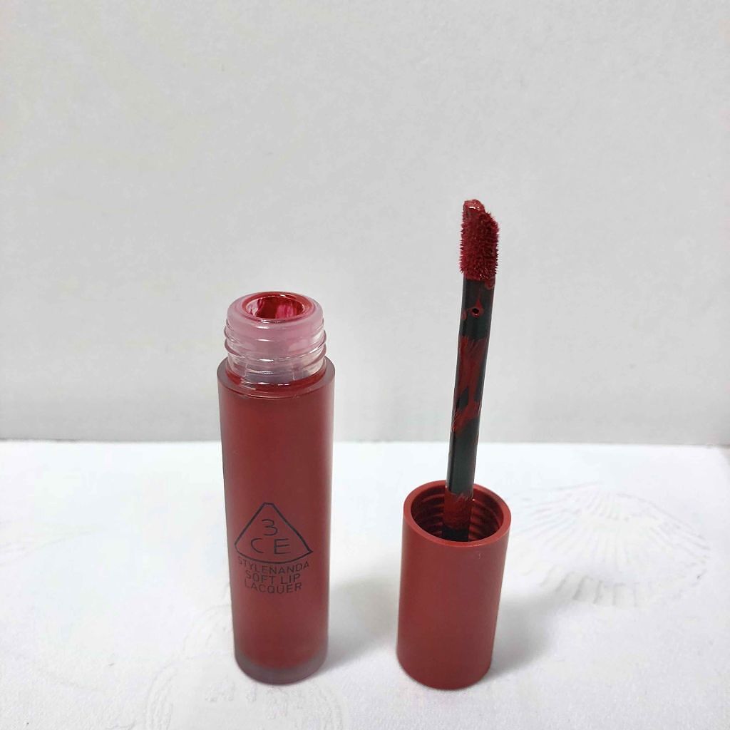 3CE SOFT LIP LACQUER/3CE/口紅を使ったクチコミ（3枚目）